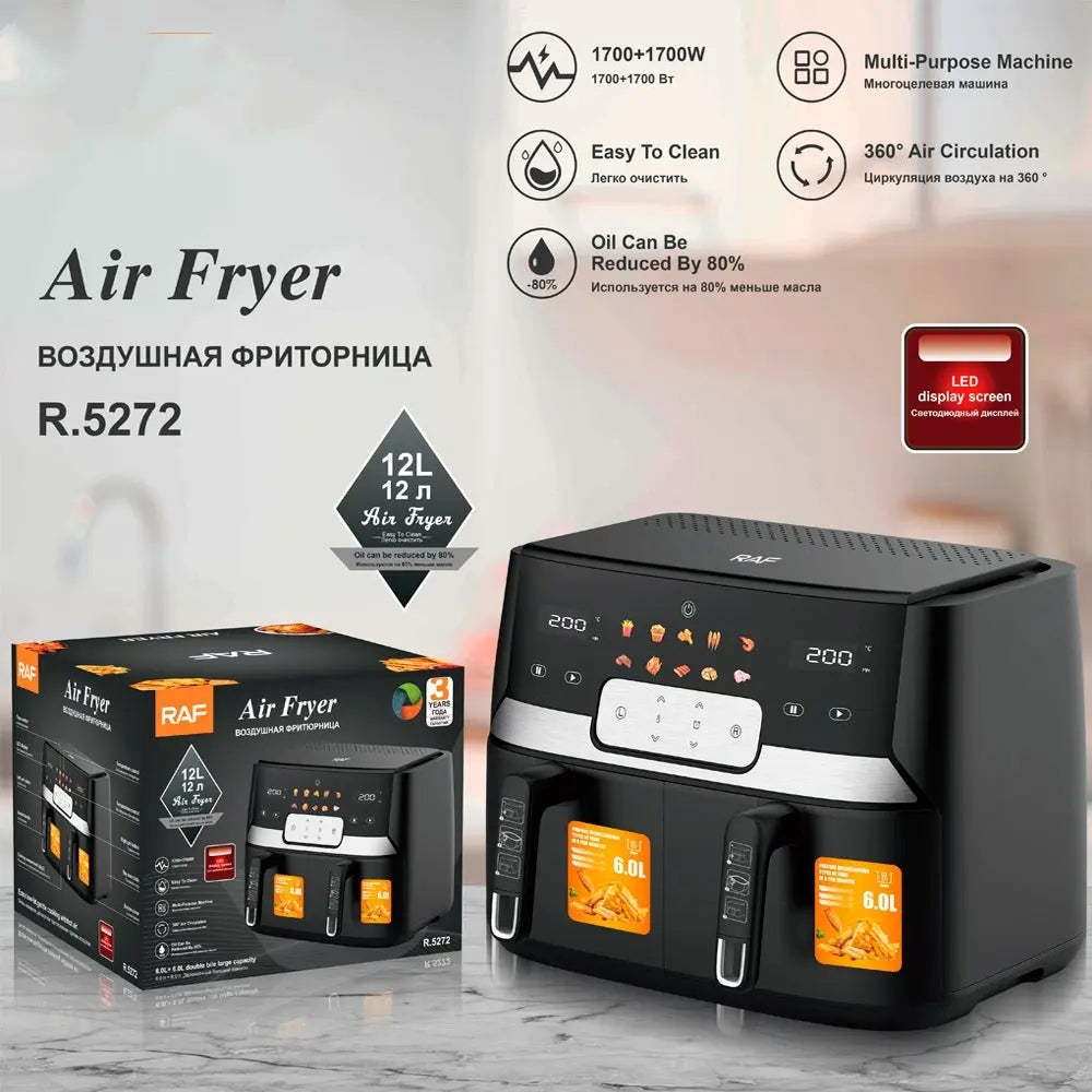 European Double Lining Air Fryer E Power Solutions