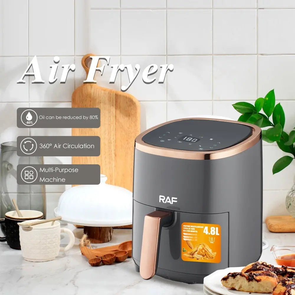 Large Capacity Smart Touch Screen Household Air Fryer - E Power Solutions